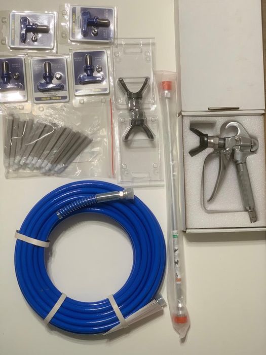 Безвоздушный распылитель, краскопульт