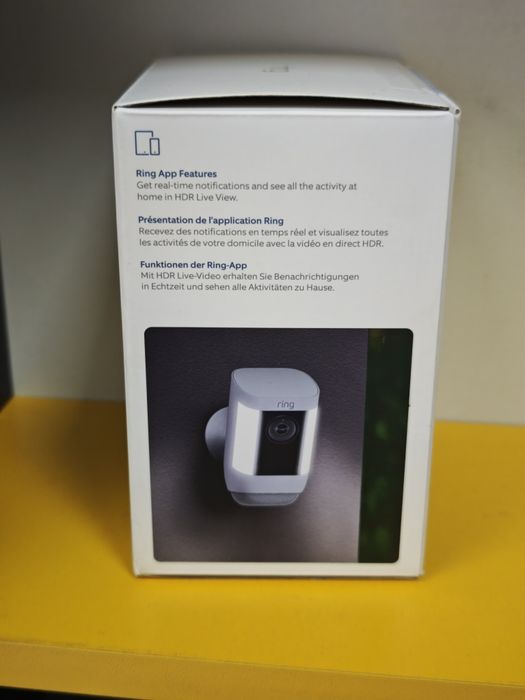 Camera Supraveghere Ring spot Light cam pro
