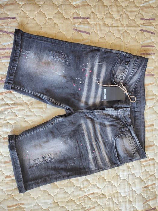 Оригинални мъжки къси дънки DSQUARED2
