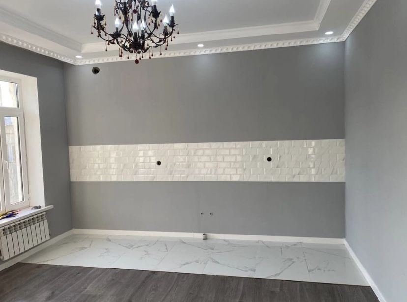 Поклейка обоев 1000