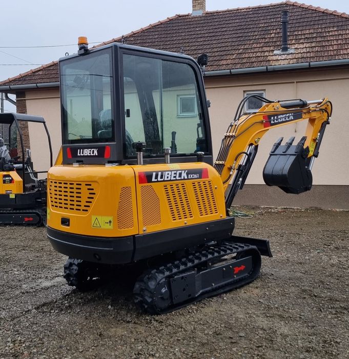 Miniexcavator LUBECK EX-261 2600kg. NOU