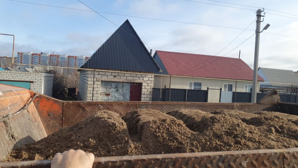 Доставка ПГС, песка, щебня, грунта | КАМАЗ самосвал Быстро и недорого