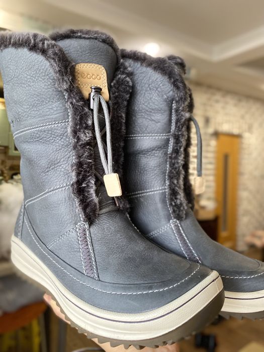Зимние сапоги ecco