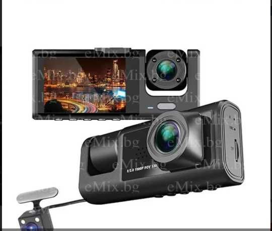 Видеорегистратор с 3 камери A1420