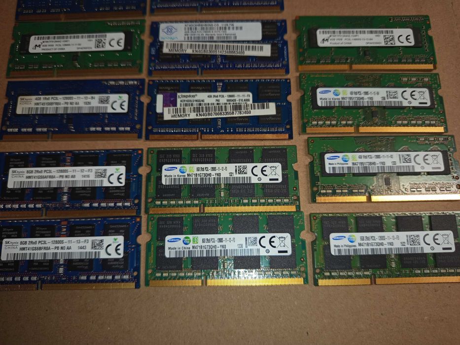 Memorii laptop DDR3 16Gb 8Gb 4Gb 2Gb