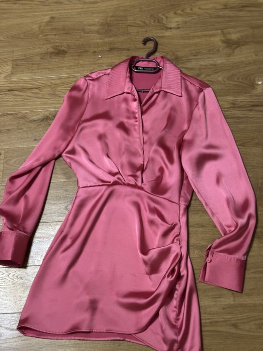 Rochie dama, Zara, culoare roz