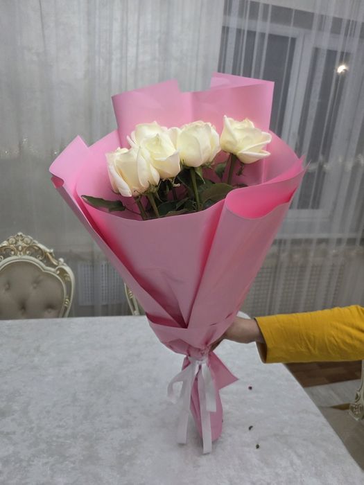 Цветы с дня рождения