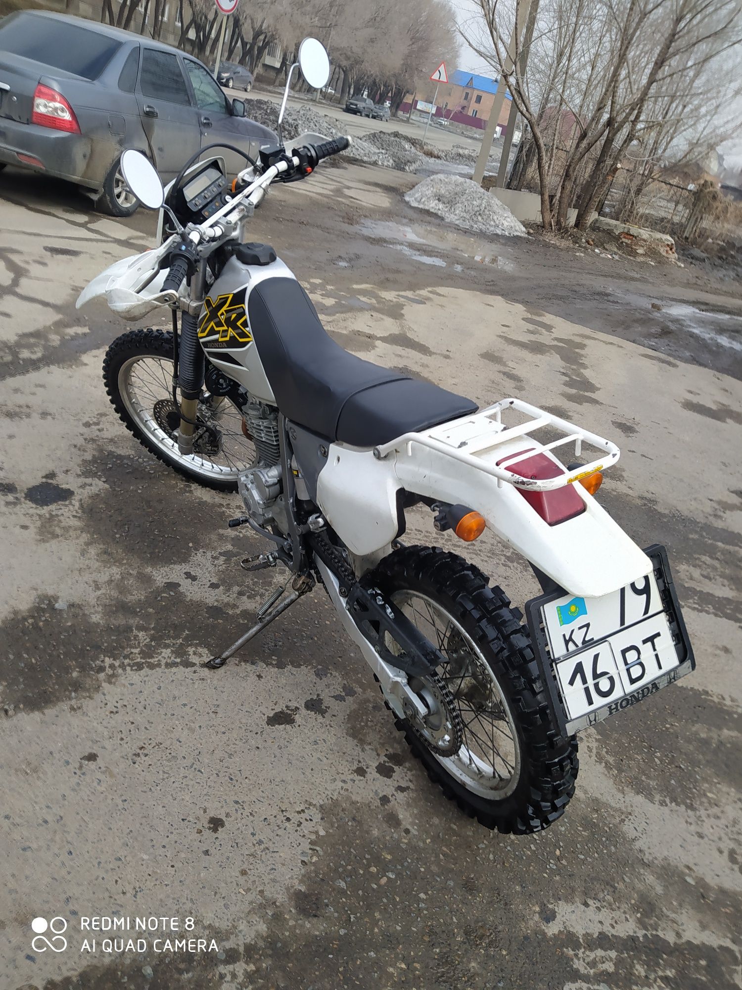 Honda xr250 переделан под кросс