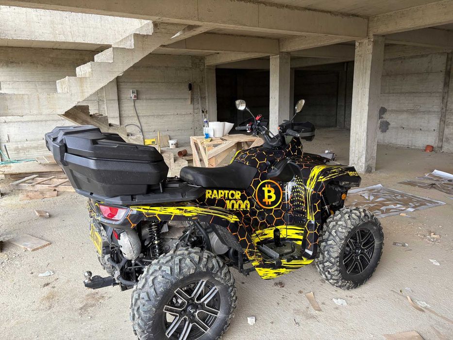 ATV Segway AT10 / Motor 1000 stock / 97 cp / 1200 KM, 2 revizii facute