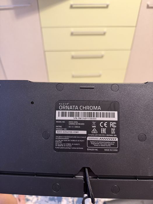 Tastatura Razer ORNATA CHROMA