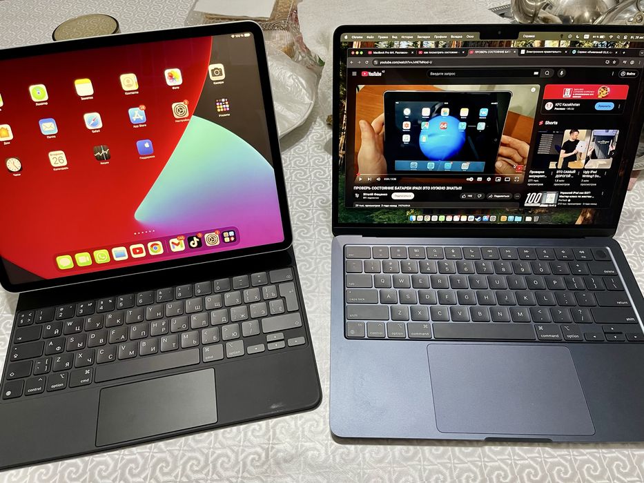 iPad Pro 12,9” / chip M1 / ram 16gb / ssd 1tb / magic keyboard / обмен