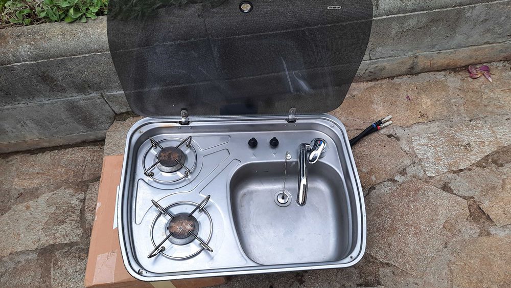 Неръждаема мивка за вграждане DOMETIC