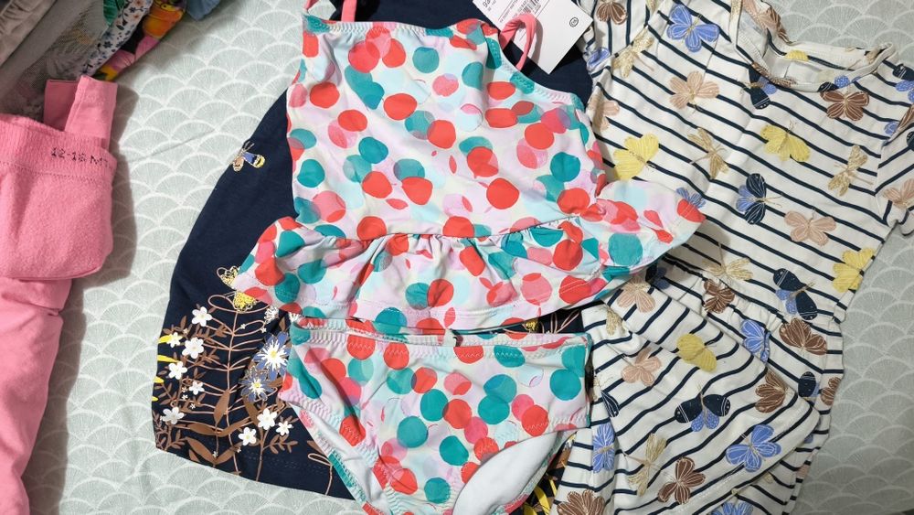 45 дрешки за момиченце, размер 12-18