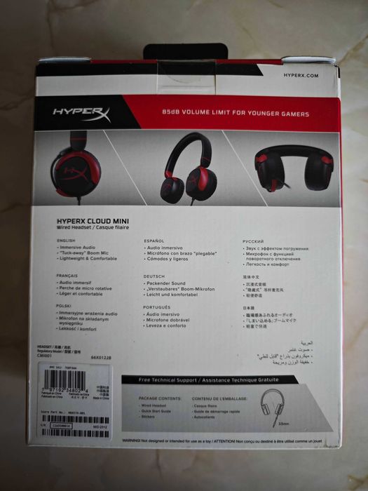 Casti HyperX Cloud Mini