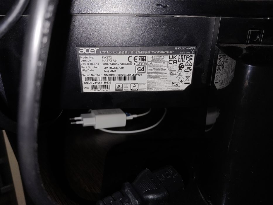 Монитор-Acer доп моник