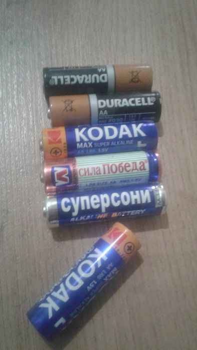 Продам пальчиковые батарейки.