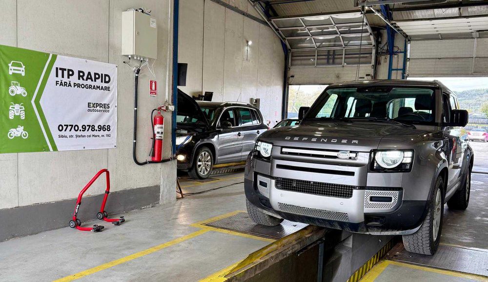 ITP Sibiu Expres - Statie ITP Rapid cu 2 linii - Fara Programare