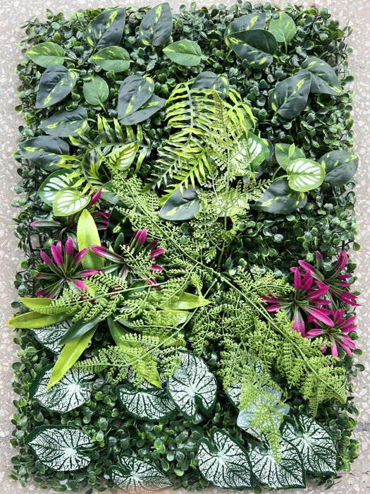 искусственные цветы на стену,  suniy gullar. Фитостена