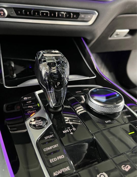SET Crystal Swarovski Maneta Schimbator Joystick Bmw X5 X6 X7 G05 G06