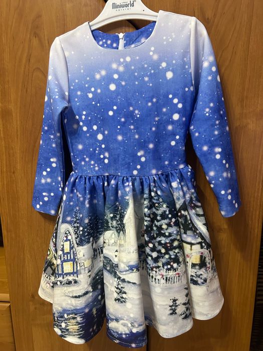 Детска коледна рокля