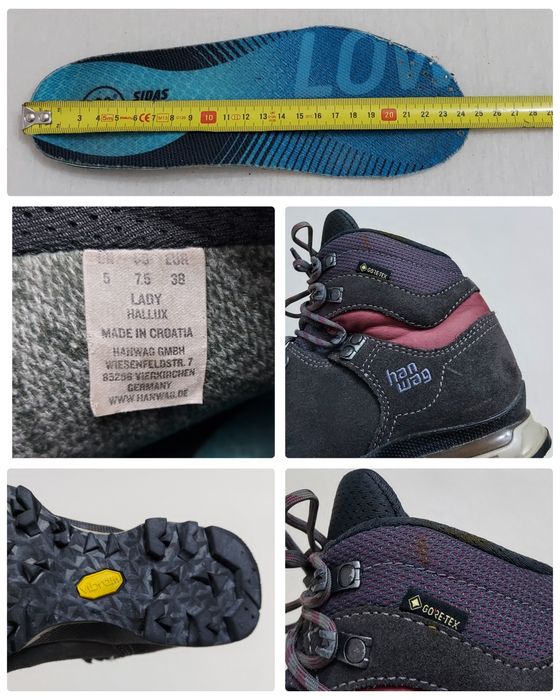 Bocancii, ghete HANWAG Tatra Light Bunion Mid Gore-Tex, Vibram, Nr. 38