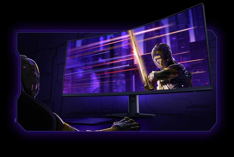 Redmi 34″ G34WQ Curved Gaming, 180z, 1mc, UHD (3440 х 1440), HDMI+DP