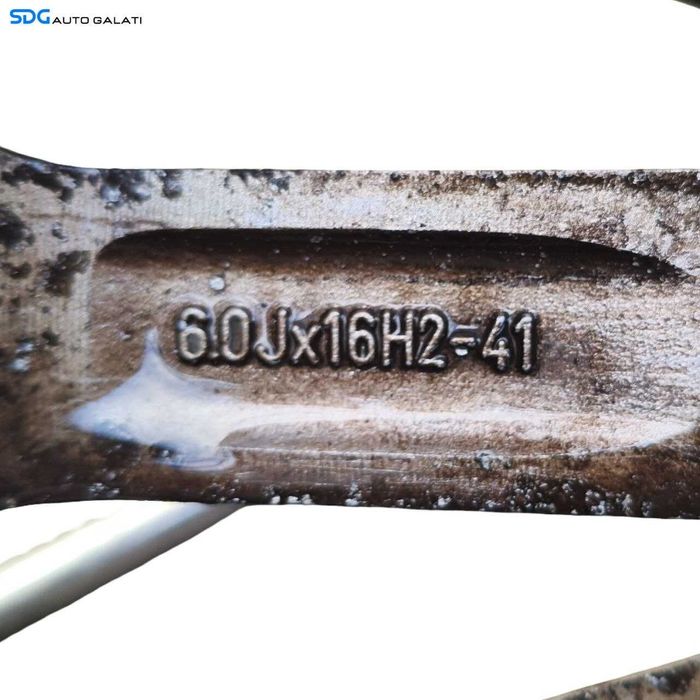 Set Jante Janta Roata Roti 205 55 R16 6.0JX16H2-41 Fiat Palio 1998 - 2006 [JNT0006]