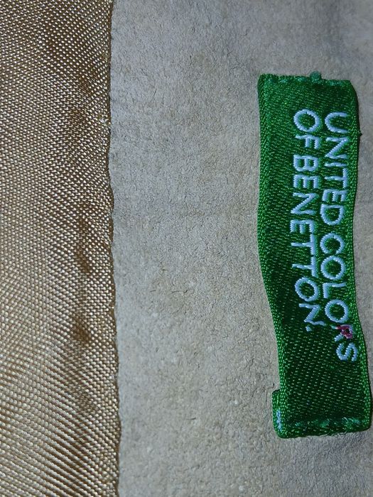 United Colors of Benetton- fusta piele intoarsa naturală