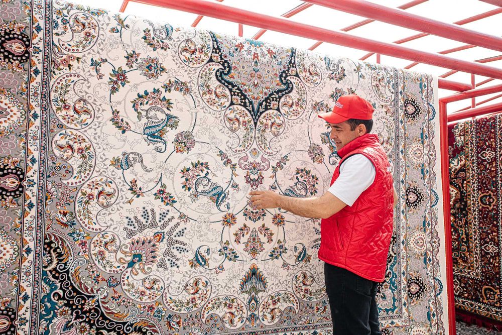 Samarqandda professional gilam yuvish xizmati