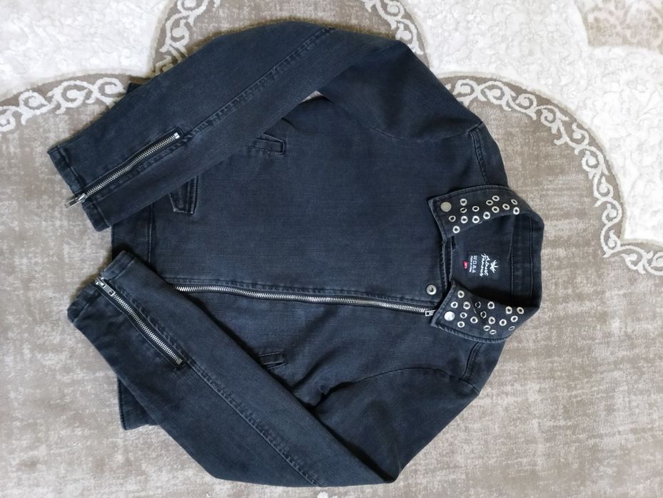 Куртка джинсовая на девочку подросток