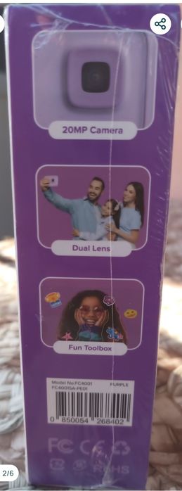 Cameră foto digitală cu editor AI pentru copii myFirst Camera 50, 20MP