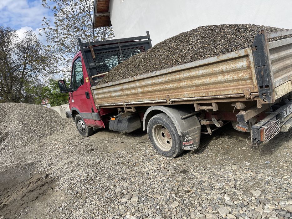 Nisip tencuit / șapă / balastru / sort