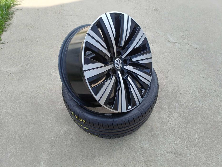 O janta 19 originala vw touareg 3 cod oem 607601025N