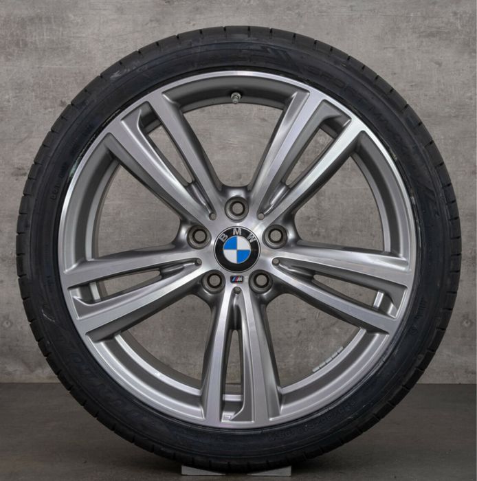 Jante BMW style 442 M 19 originale 2 latimi anvelope Bridgestone 7-8mm
