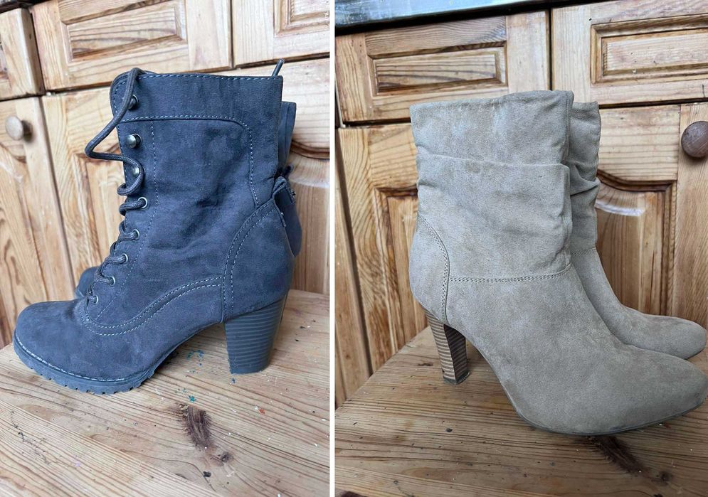 различни боти обувани по 1-2 пъти, страхотни модели