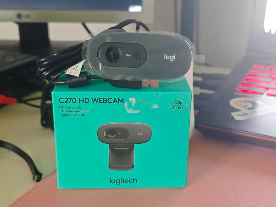 Webcam Logitech C270 HD – Noi, Sigilate