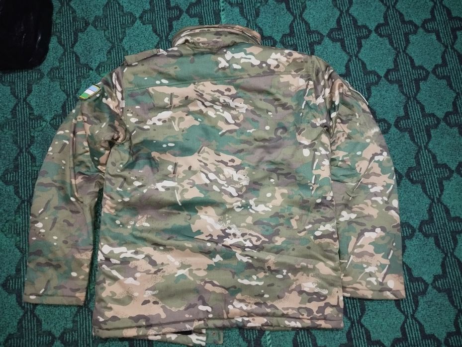 Харбий бушлат мултикам янги