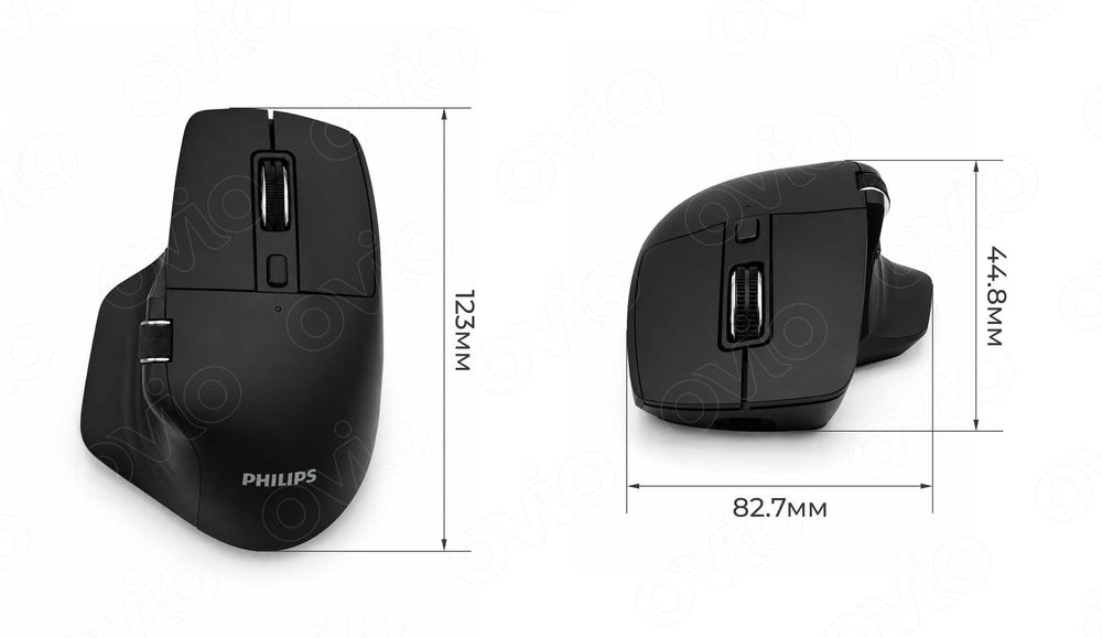 Эргономичная бесшумная мышь Philips MX Prime 4 (ORIGINAL)