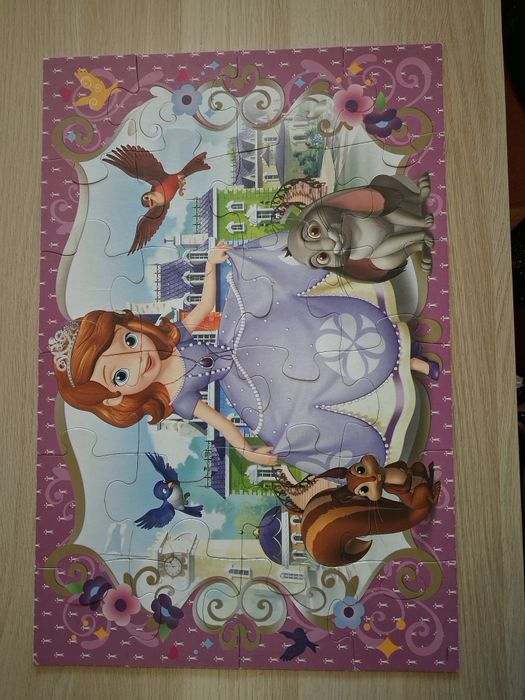 Детски пъзели Frozen,Peppa Pig,Barbie,Малката русалка,Калинката