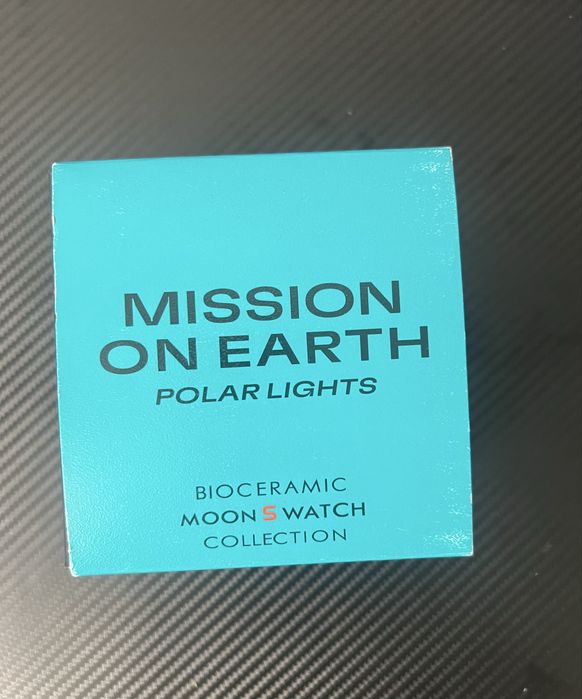 Omega X Swatch Moonswatch mission to earth Polar Lights