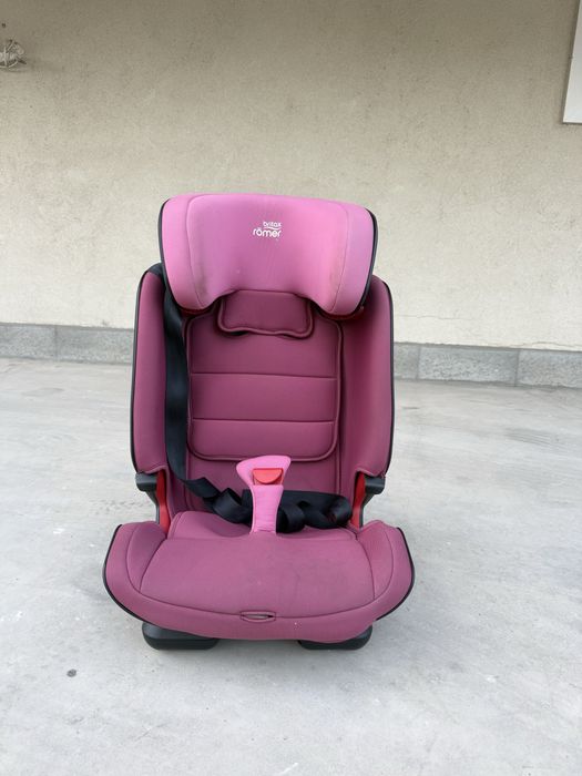 Scaun auto ISOFIX Britax Romer ADVANSAFIX IV M Wine Rose, 9-36 kg, roz