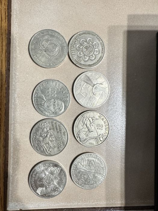 Монеты тенге юбилейные