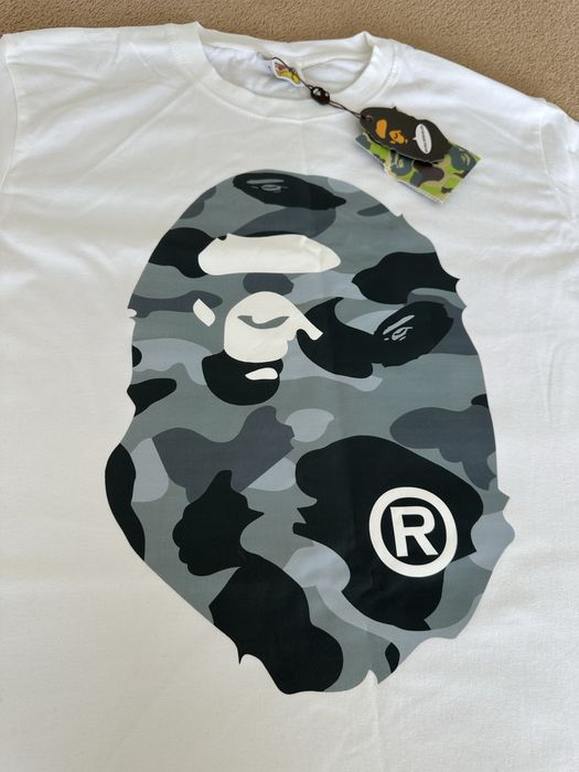 BAPE A Bathing Ape T-shirt Alb – Mărimea S – Nou cu etichetă