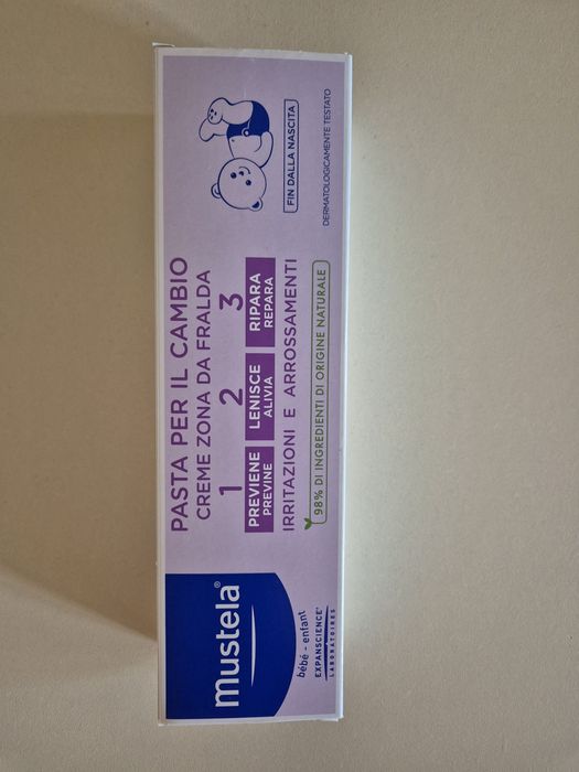 Mustela Крем против подсичане 1-2-3 за бебета и деца