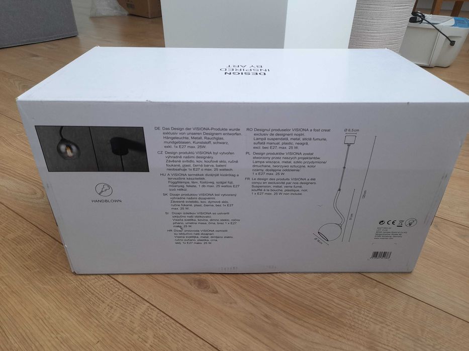 Лампа за таван висяща, дизайнерски абажур KIAN VISIONA