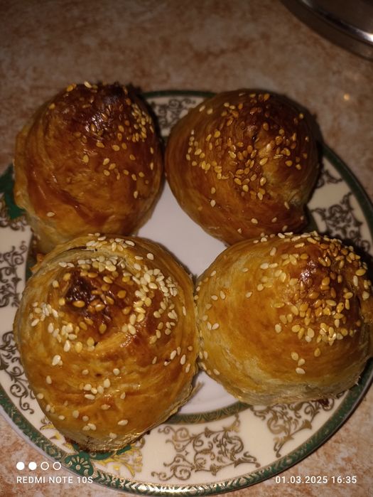 Tuy va marosimlar uchun somsa qilamiz