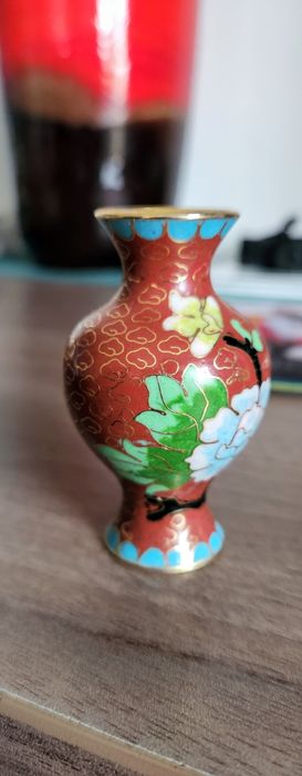 Cloisonné vază veche