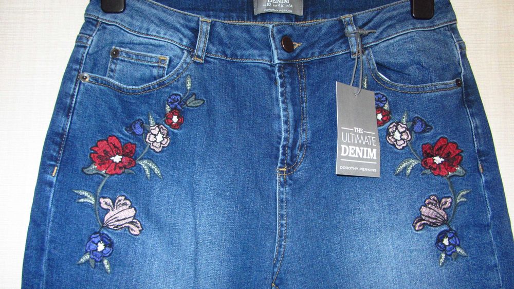 Dorothy Perkins нови дънки и дънково яке 42 EUR (14 UK,10 US)