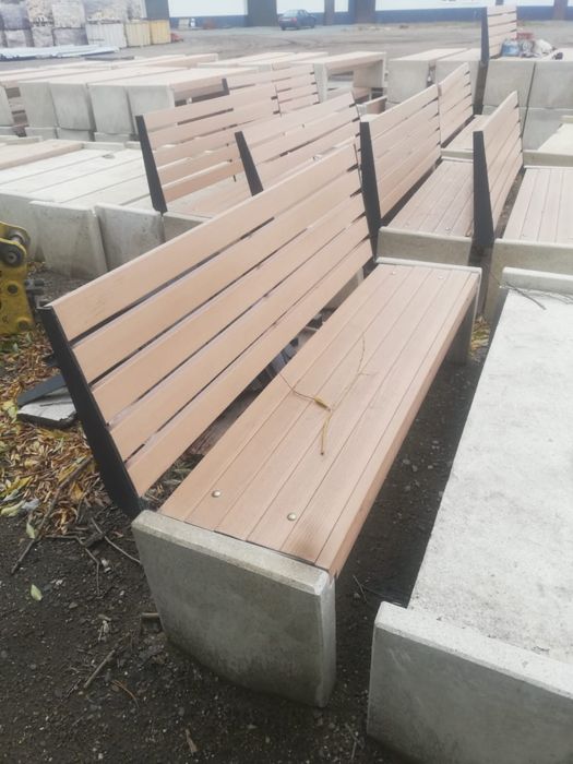 Брус ДПК, лавочный брус полнотелый