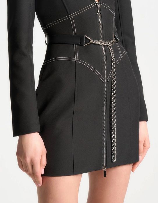 Мини рокля тип блейзър Maniere de Voir